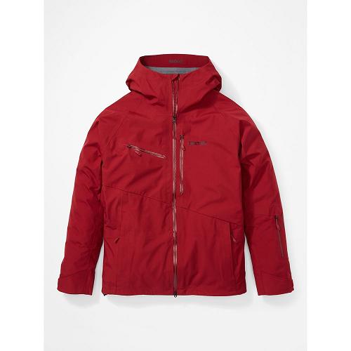 Marmot Rossberg Ski Jacket For Mens Dark Red YHI798106